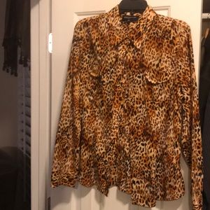 Animal print shirt